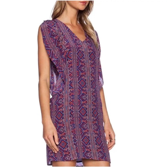 GREYLIN | Tricia Tribal Print Shift Dress | XS - Picture 7 of 7